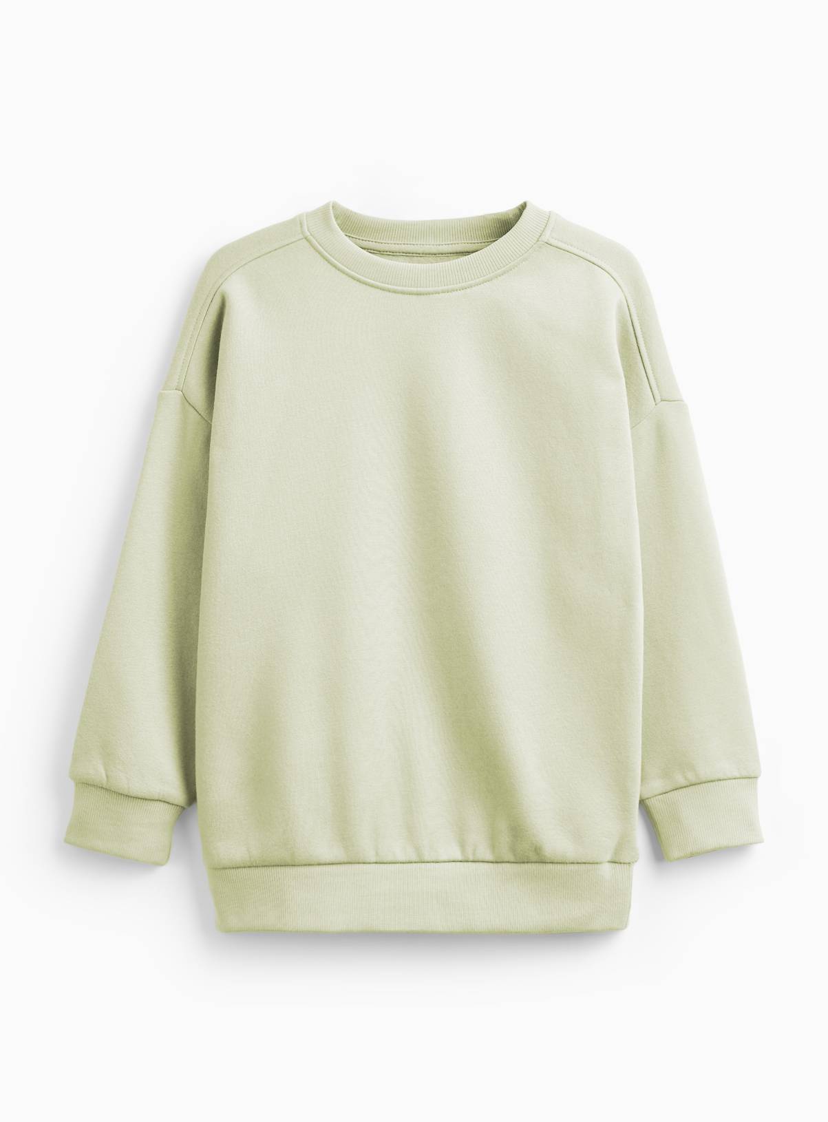 Light Green Crew Neck Sweatshirt 11 years - Image 1